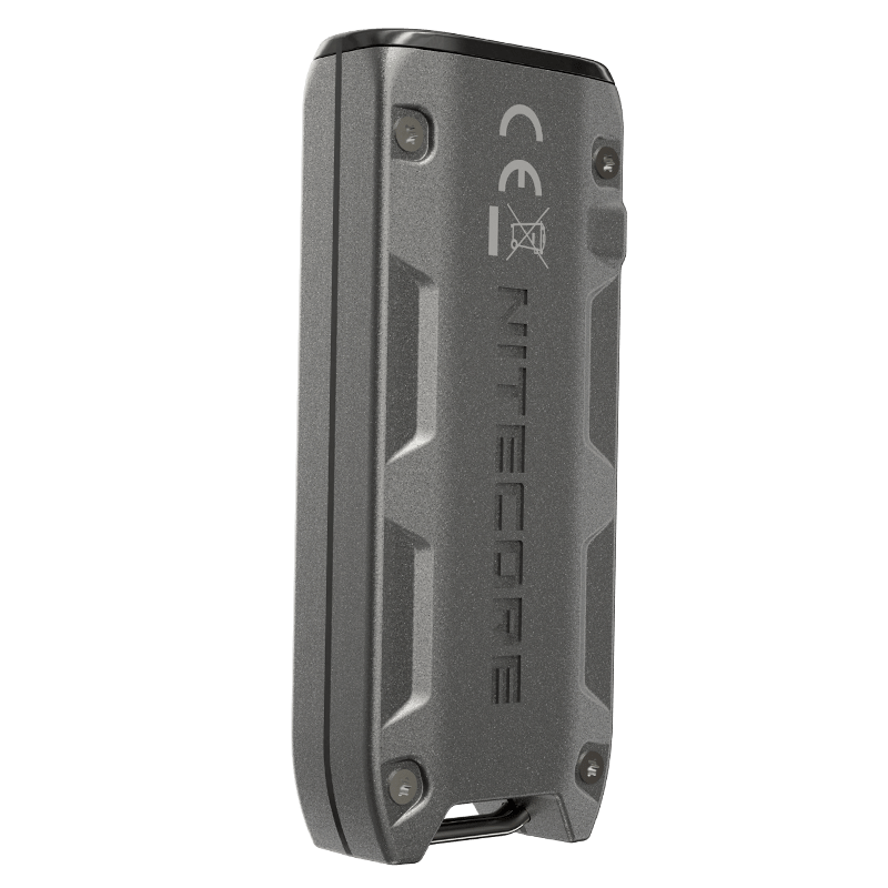 Ліхтар наключний Nitecore TIP SE (2xOSRAM P8, 700 люмен, 4 режими, USB Type-C), сірий