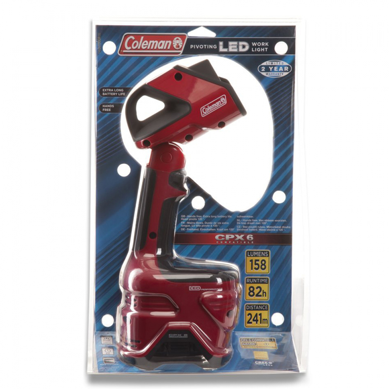 Фонарь Coleman Worklight (Led, 158 люмен, 1 режим, 4xD)