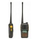 Рація Baofeng UV-6R (5W, VHF/UHF, 136-174, 400-470 MHz, до 16 км, 128 каналів, АКБ), чорна