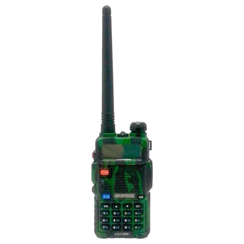 Рація Baofeng UV-5R Forest (5W, VHF/UHF, 136-174,400-470MHz, до 5км, 128 каналів, АКБ), 2шт, камуфляж