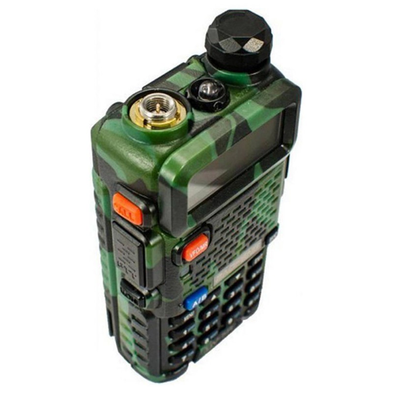 Рація Baofeng UV-5R Forest (5W, VHF/UHF, 136-174,400-470MHz, до 5км, 128 каналів, АКБ), 2шт, камуфляж
