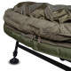 Розкладачка коропова + спальний мішок Ranger BED 85 Kingsize Sleep (2060x895x410/570мм), оливкова