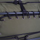 Розкладачка коропова + спальний мішок Ranger BED 85 Kingsize Sleep (2060x895x410/570мм), оливкова