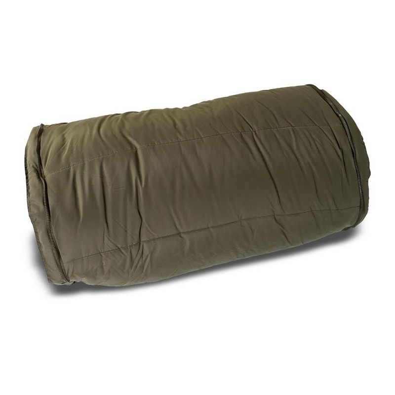 Розкладачка коропова + спальний мішок Ranger BED 85 Kingsize Sleep (2060x895x410/570мм), оливкова