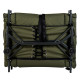 Розкладачка коропова + спальний мішок Ranger BED 85 Kingsize Sleep (2060x895x410/570мм), оливкова