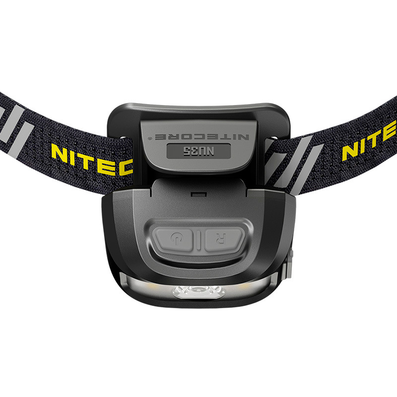 Налобный фонарь с универсальным питанием Nitecore NU35 (3xAAA, USB Type-C)