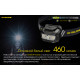 Налобный фонарь с универсальным питанием Nitecore NU35 (3xAAA, USB Type-C)