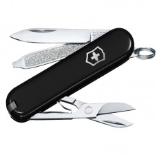 Ніж складаний, мультитул Victorinox Classic SD (58мм, 7 функцій), чорний, блістер, 0.6223.3B1
