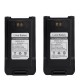Рація Agent AR-S78 Tactical (5W, UHF, 400-470 MHz, до 16 км, 16 каналів, АКБ), комплект 2 шт, чорна