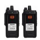 Рація Agent AR-S78 Tactical (5W, UHF, 400-470 MHz, до 16 км, 16 каналів, АКБ), комплект 2 шт, чорна