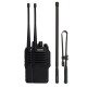 Рація Agent AR-S78 Tactical (5W, UHF, 400-470 MHz, до 16 км, 16 каналів, АКБ), комплект 2 шт, чорна