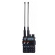 Рація Baofeng DM-5R Tactical (5W, VHF, UHF, 136-174, 400-480MHz, до 16км, 512 канал., АКБ), 2шт, чорна