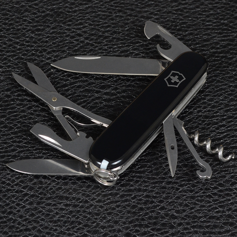 Ніж складаний, мультитул Victorinox Climber (91мм, 14 функцій), чорний 1.3703.3