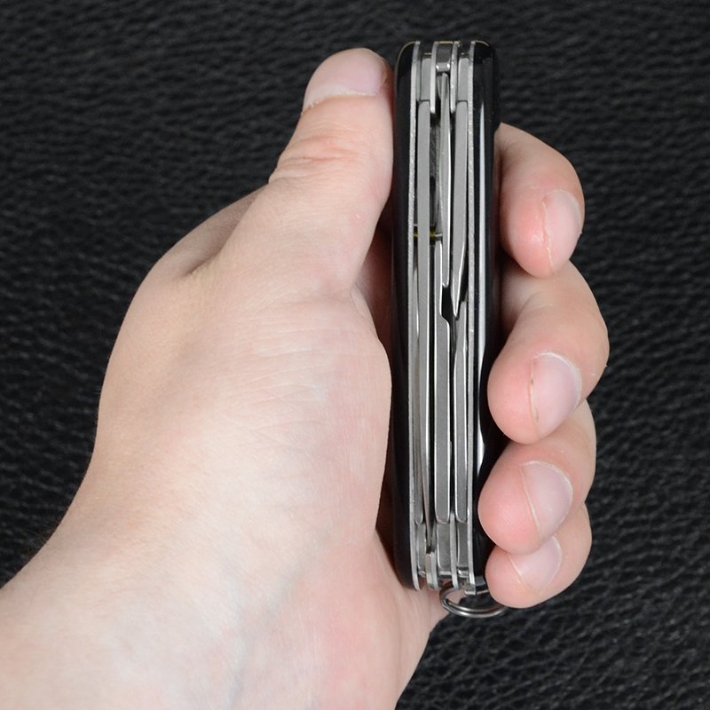 Ніж складаний, мультитул Victorinox Climber (91мм, 14 функцій), чорний 1.3703.3