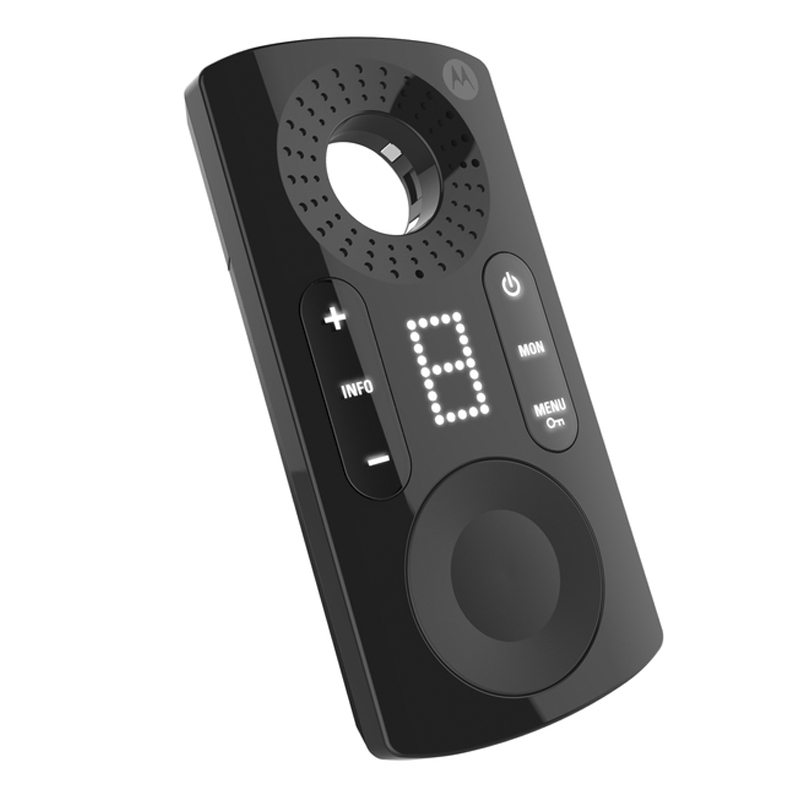 Рація Motorola CLK446 Wired Emea (0,5W, PMR446, 446MHz, до 9 км, 8 каналів, АКБ), чорна