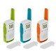 Рація Motorola Talkabout T42 (0,5W, PMR446, 446MHz, до 4 км, 16 каналів, 3xAAA), 3 шт, оранж+синій+зелений