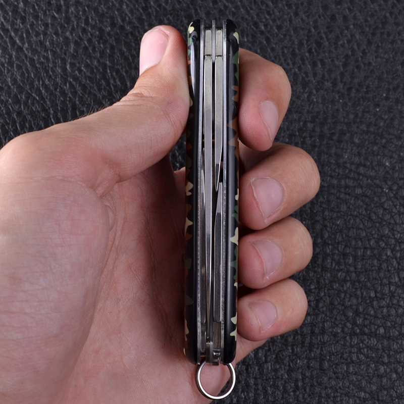 Ніж складаний, мультитул Victorinox Spartan (91мм, 12 функцій), камуфляж 1.3603.94