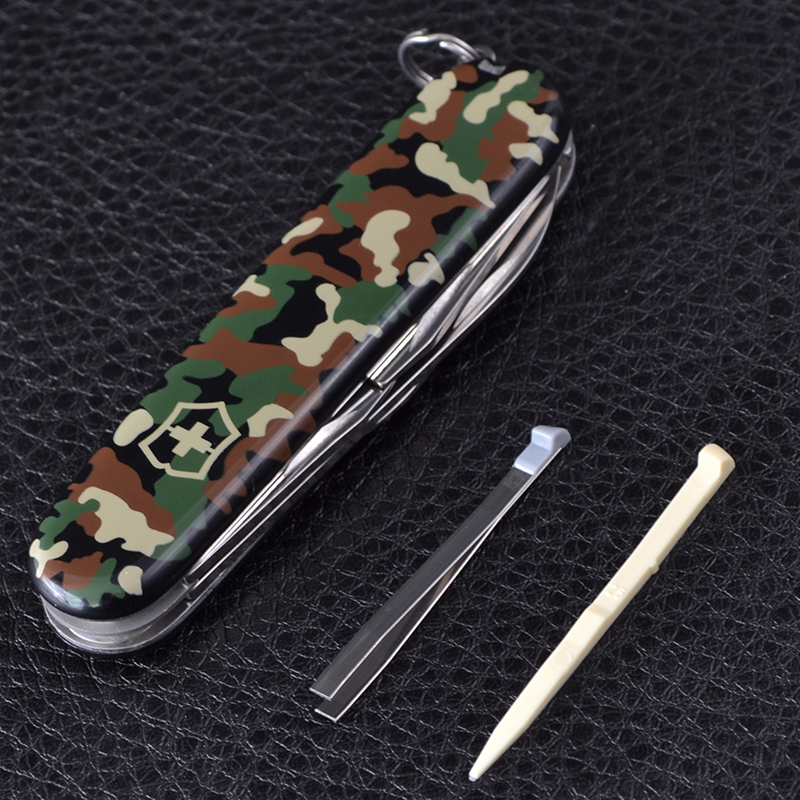 Ніж складаний, мультитул Victorinox Spartan (91мм, 12 функцій), камуфляж 1.3603.94