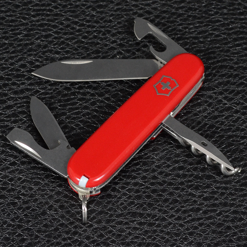 Ніж складаний, мультитул Victorinox Tourist (84мм, 2 шари, 12 функцій) 0.3603