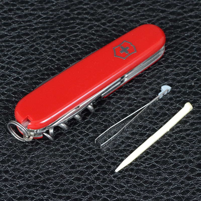 Ніж складаний, мультитул Victorinox Tourist (84мм, 2 шари, 12 функцій) 0.3603