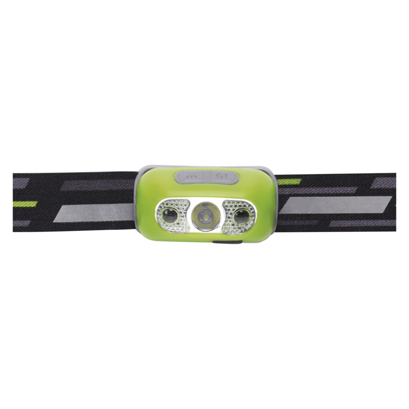 Фонарь налобный с датчиком движения Emos P3534 (Cree, 230 люмен, 4 режима, USB)