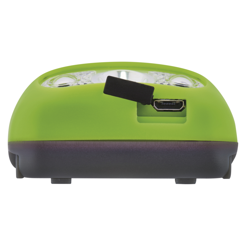 Фонарь налобный с датчиком движения Emos P3534 (Cree, 230 люмен, 4 режима, USB)
