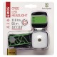 Фонарь налобный Emos P3535 (Cree + 4xSMD, 110 люмен, 3 режима, USB)