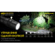 Потужний кишеньковий ліхтар Nitecore MH10S (USB Type-C), що заряджається.