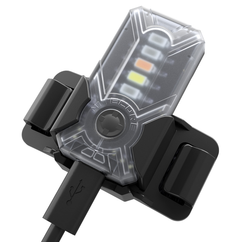 Мини сигнальный налобный фонарь Nitecore NU07 LE