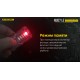 Мини сигнальный налобный фонарь Nitecore NU07 LE