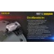 Мини сигнальный налобный фонарь Nitecore NU07 LE