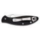 Ніж складаний Spyderco Astute (довжина: 175мм, 77мм), чорний