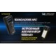 Надпотужний, EDC ліхтар з OLED дисплеєм Nitecore T4K (USB Type-C)