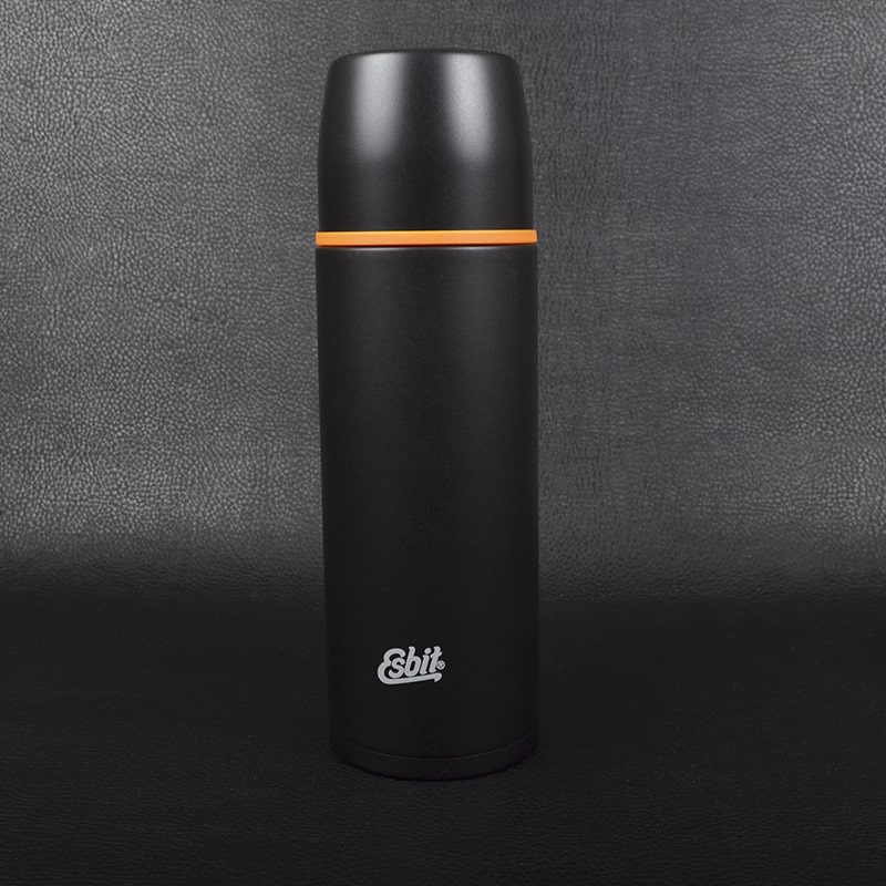 Термос Esbit VF1000ML (1.0л), чорний, (вм'ятина на дні та скол фарби)