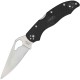 Ніж складаний Spyderco Byrd Harrier 2 (довжина: 194мм, лезо: 85мм), чорний FRN
