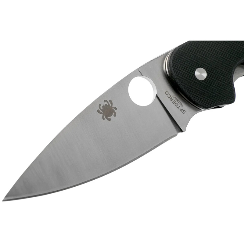 Ніж складаний Spyderco Emphasis (довжина: 211мм, лезо: 91мм), чорний