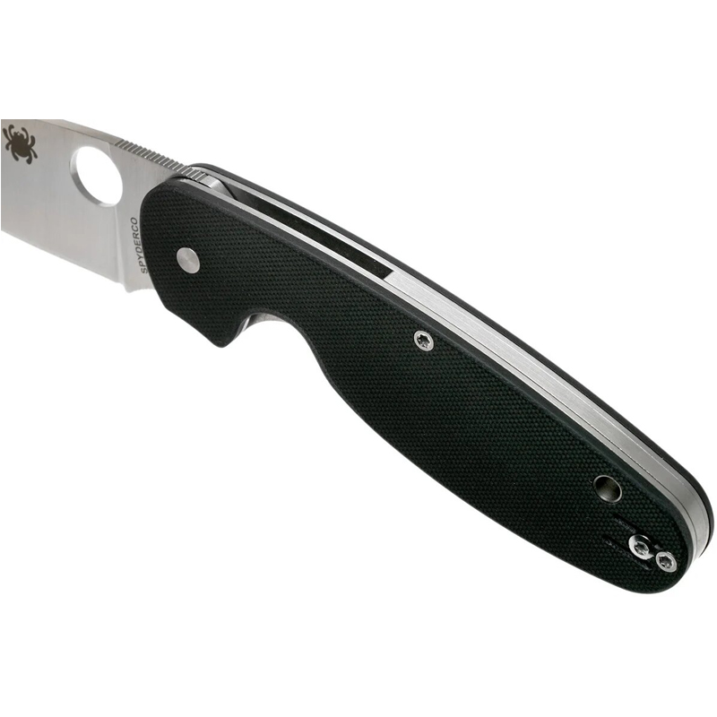 Ніж складаний Spyderco Emphasis (довжина: 211мм, лезо: 91мм), чорний