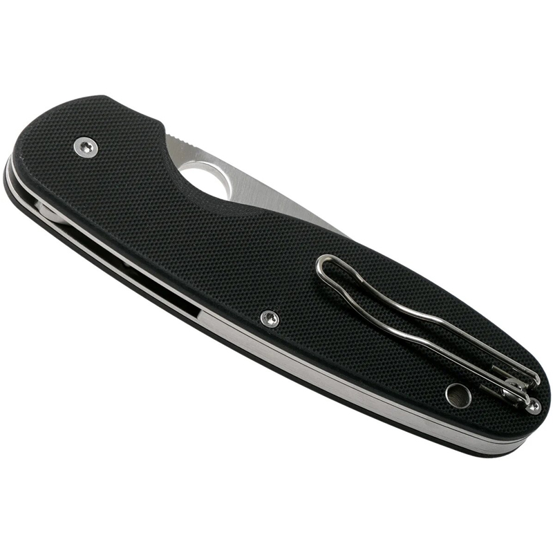 Ніж складаний Spyderco Emphasis (довжина: 211мм, лезо: 91мм), чорний