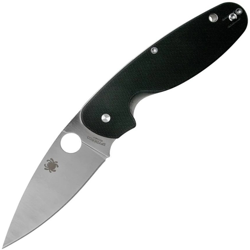 Ніж складаний Spyderco Emphasis (довжина: 211мм, лезо: 91мм), чорний
