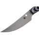 Ніж фіксований Spyderco Bow River (довжина: 207мм, лезо: 112мм), чорний, піхви шкіра