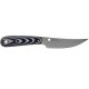Ніж фіксований Spyderco Bow River (довжина: 207мм, лезо: 112мм), чорний, піхви шкіра