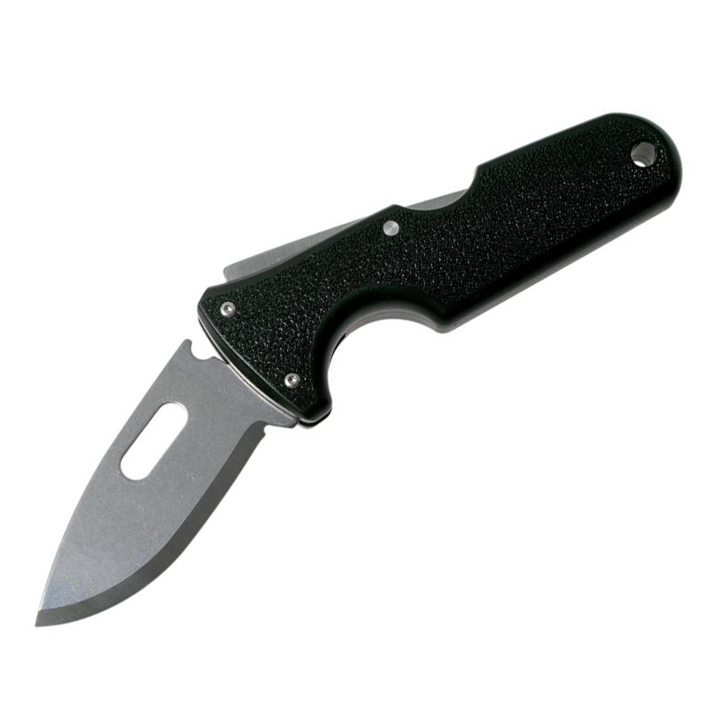 Ніж зі змінними лезами Cold Steel Click-N-Cut (довжина: 165мм, лезо: 64мм, 3 шт), чорний
