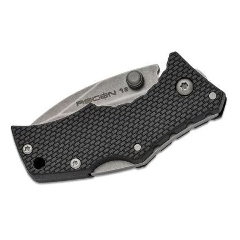 Ніж складаний Cold Steel Micro Recon 1 Spear Point (довжина: 111мм, лезо: 50мм), чорний