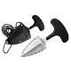 Ніж Cold Steel Urban Edge Double серрейтор (довжина: 102мм, лезо: 64мм), чорний, піхви пластик