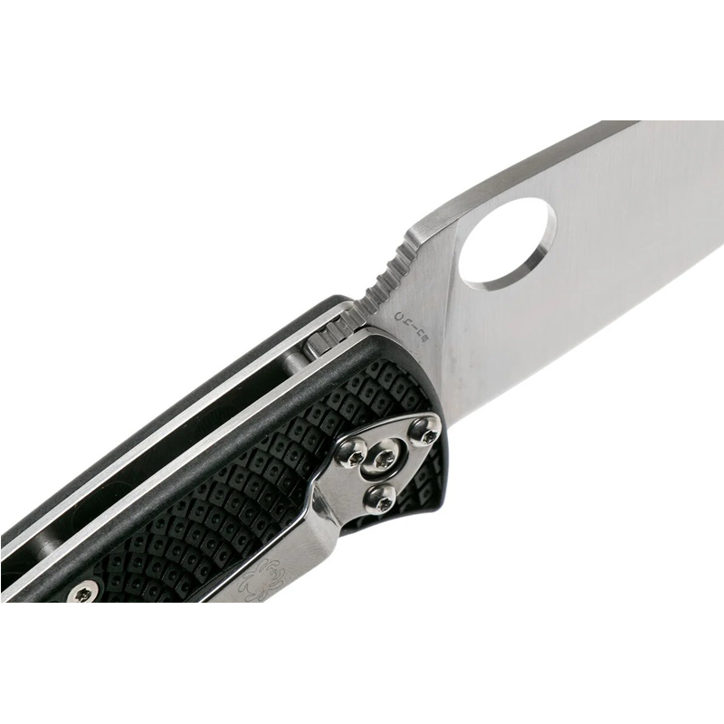 Ніж складаний Spyderco Tenacious (довжина: 197мм, лезо: 86мм), чорний FRN