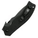 Ніж складаний Kershaw CQC-8K (довжина: 206мм, лезо: 89мм, чорне), чорний