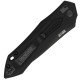 Ніж автоматичний Kershaw Launch 6 (довжина: 220мм, лезо: 90мм, чорне), чорний