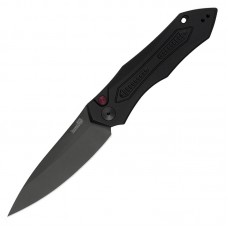 Ніж автоматичний Kershaw Launch 6 (довжина: 220мм, лезо: 90мм, чорне), чорний