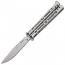 Нож бабочка, баллисонг Kershaw Lucha (длина: 260мм, лезвие: 117мм), стальной