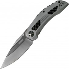 Нож складной Kershaw Norad (длина: 202мм, лезвие: 87мм), стальной